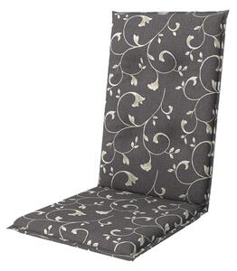 Doppler LIVING 2097 šedá, vysoký polstr na křesla a židle, 48x119x6 cm