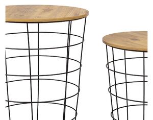 Konferenční stolek Lilepe (borovice atlantická + černá). 1093256
