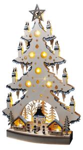 Solight 1v282 - LED Vánoční dekorace LED/2xAA/teplá bílá stromek
