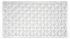 Bezpečnostní protiskluzová koupelnová podložka MEDUSA II PVC, bílá, 39x69cm