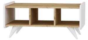 Konferenční stolek Kakulu 1 (dub safírový + bílá). 1093267