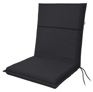 Doppler LIFE 5350 antracit, nízký polstr na křesla a židle, 48x100x4 cm