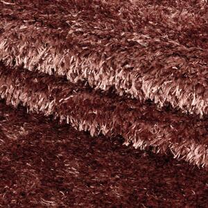 Kusový koberec Brilliant shaggy 4200 cooper 140x200 cm