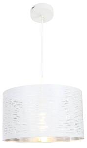 Moderní závěsné osvětlení BARCA, 1xE27, 40W, bílé
