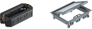 BETTERMANN - Podlahový box do zdvojené podlahy 18 modulů (9 přístrojů 45x45)