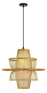 Immax 08254L - Lustr na lanku PINCHOS 1xE27/40W/230V pr. 45 cm bambus