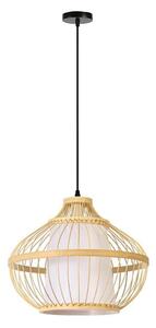 Immax 08256L - Lustr na lanku PINCHOS 1xE27/40W/230V pr. 40 cm bambus