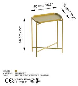 Konferenční stolek Museli 9 (zlatá). 1093286