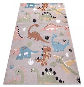 Dětský kusový koberec Fun Dino beige 120x170 cm