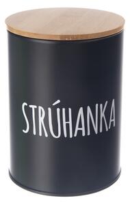 Dóza plech/bambus pr. 11 cm Strúhanka BLACK SK