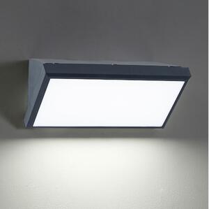 Brilagi - Venkovní nástěnné svítidlo TRIANGLE 1xE27/60W/230V antracit IP65