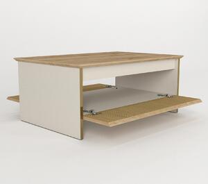 Konferenční stolek Butisu 1 (ořech + písek + zlatá). 1093301