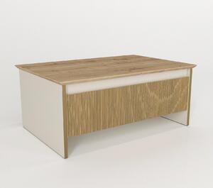 Konferenční stolek Butisu 1 (ořech + písek + zlatá). 1093301
