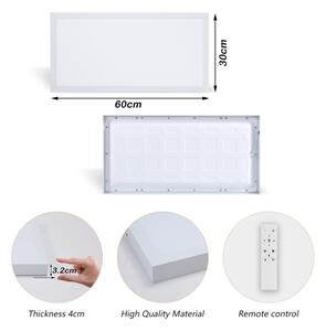 Brilagi - LED Stmívatelné svítidlo FRAME SMART LED/30W/230V bílá IP44 + DO