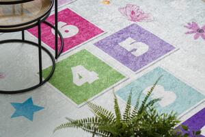 Dětský kusový koberec Bambino 1075 hopscotch green 120x170 cm