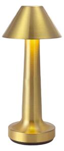 Verk 12308 LED Stolní lampa dotyková, 3 W, 1500mAh, zlatá