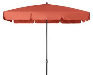 Doppler SUNLINE WATERPROOF světle červená, naklápěcí slunečník, 185x120 cm