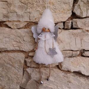 DECOLED Sada andílků, 11,5 cm, bílá