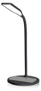 Nedis LTLGQ4M2BK - Stm. lampa s bezdr. nabíjením Qi LED/5,5W/230V 2700-6500K