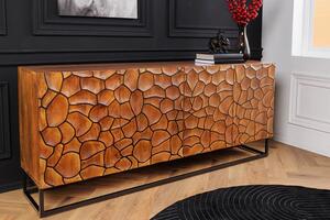 Designová komoda Ladarius 177 cm hnědé mango