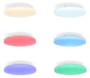 Nedis WIFILAC35WT - LED RGBW Stm. svítidlo LED/18W/230V 2700-6500K IP44 Wi-Fi