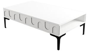 Konferenční stolek Bipemu 1 (bílá + černá). 1093321