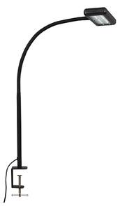 Brilo - LED Flexibilní stolní lampa s klipem TRASNA LED/7,5W/230V černá