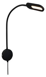 Briloner 2177015 - LED Stmívatelná flexibilní nástěnná lampa LED/6W/230V černá
