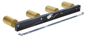 Brilagi - Bodové svítidlo SELE GOLDEN 4xGU10/30W/230V černá/zlatá
