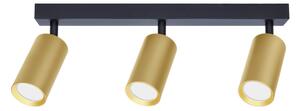 Brilagi - Bodové svítidlo SELE GOLDEN 3xGU10/30W/230V černá/zlatá