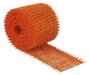 Bellatex Jutový dekorační pásek ORANŽOVÝ 2520/160, šířka 4cm, návin 3m