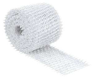 Bellatex Jutový dekorační pásek BĚLENÝ, BÍLÝ 2520/015, šířka 4cm, návin 3m