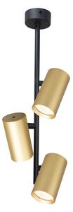 Brilagi - Lustr na tyči SELE VERTICAL 3xGU10/30W/230V černá/zlatá