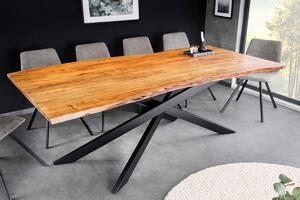 Designový jídelní stůl Massive 200 cm akácie, deska 35mm