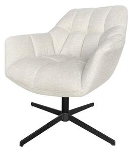 Designové otočné křeslo Vallerina béžové