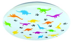 Dětské stropní osvětlení KIDI LED DINO, 28W, denní bílá, dinosauři
