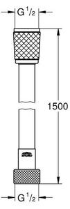 Grohe Vitalioflex Comfort Sprchová hadice 150 cm, chrom, 28743002