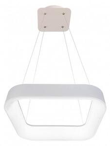 Závěsné LED osvětlení NEST, 40W, teplá bílá-studená bílá, hranaté, 45x45cm, bílé