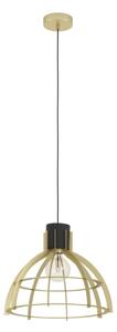 Eglo 43767 - Lustr na lanku STILLINGTON 1xE27/40W/230V zlatá