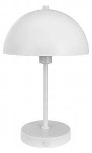 Stolní lampa Dyberg Larsen, Stockholm, stmívatelné, Bílá, Obývací pokoj, Kov, Skandinávský