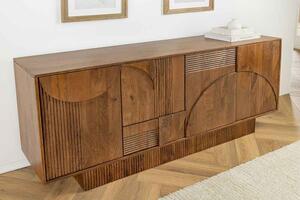 Designová komoda Movement 170 cm hnědé mango