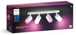 Philips - LED RGBW Stmívatelné bodové svítidlo Hue FUGATO 4xGU10/4,2W/230V bílá