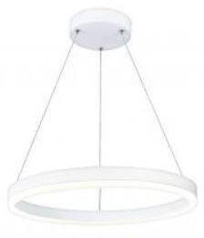 LED závěsné moderní osvětlení FALTO, 22W, teplá bílá, bílé, 40cm, kruhové