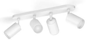 Philips - LED RGBW Stmívatelné bodové svítidlo Hue FUGATO 4xGU10/4,2W/230V bílá