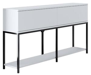 Konzolový stolek Vibubi 1 (černá + bílá). 1093379