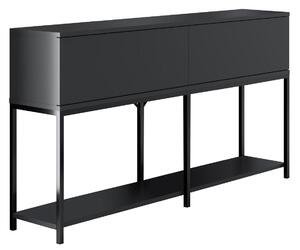 Konzolový stolek Vibubi 1 (antracit + černá). 1093373