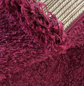 Kusový koberec Shaggy Plus 957 Purple 60x115 cm