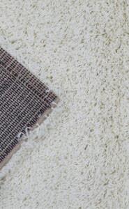 Kusový koberec Shaggy Plus 963 White 80x150 cm