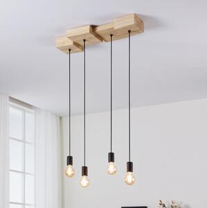 Eglo 43799 - Lustr na lanku HALKIN 4xE27/40W/230V