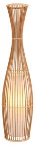 Stojací designová bambusová lampa LAGLIO, 1xE27, 40W